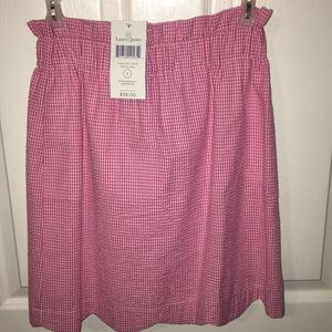 Lauren James seersucker skirt